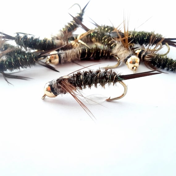 4 - Peacock Stone - Stoneflies. Bead Head Nymphs. Colorado Fly Fishing  Flies. Trout Flies. Best Stonefly Nymphs.