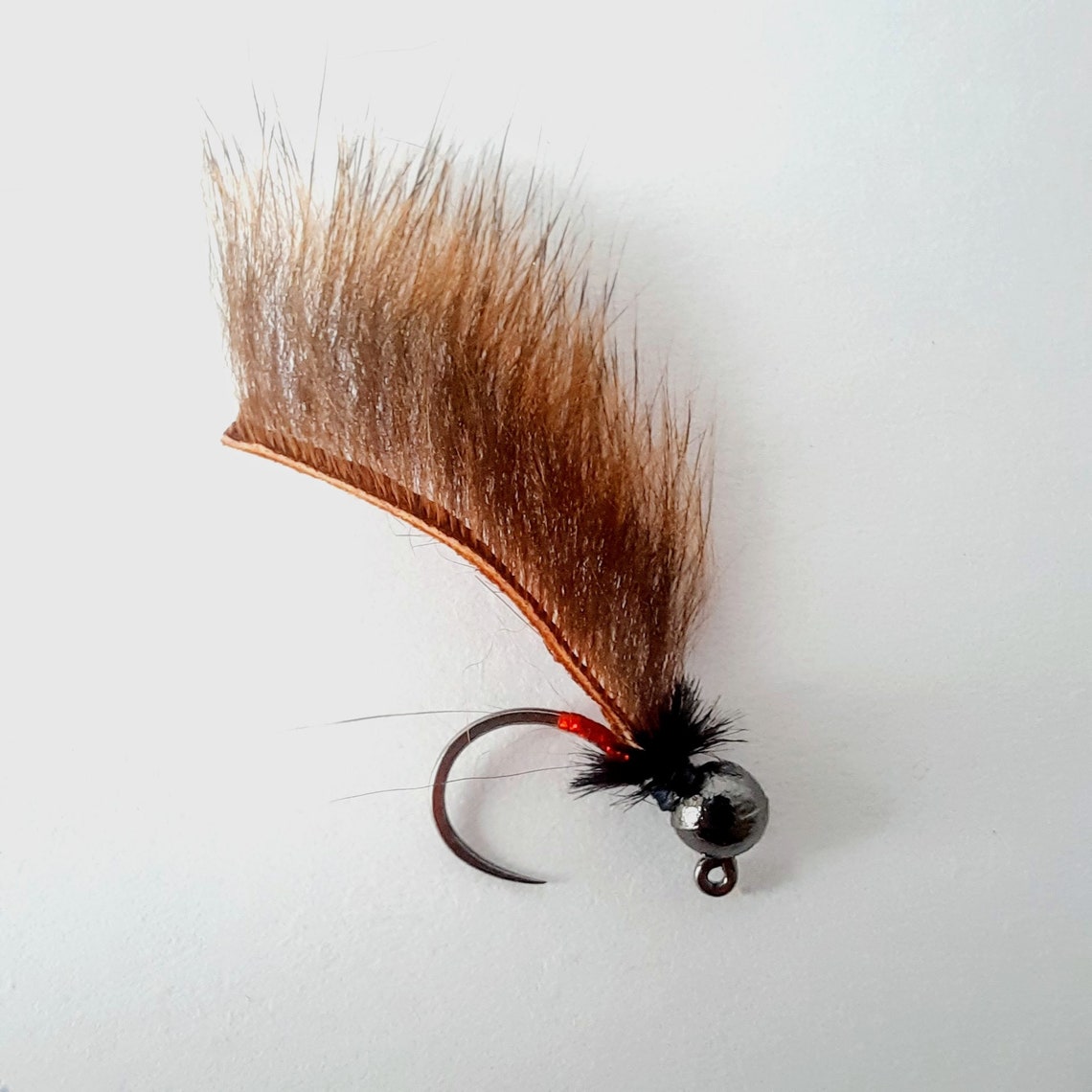 4 Micro Leech Jig Euro Nymph. Jig. Pine Squirrel Leech. Etsy