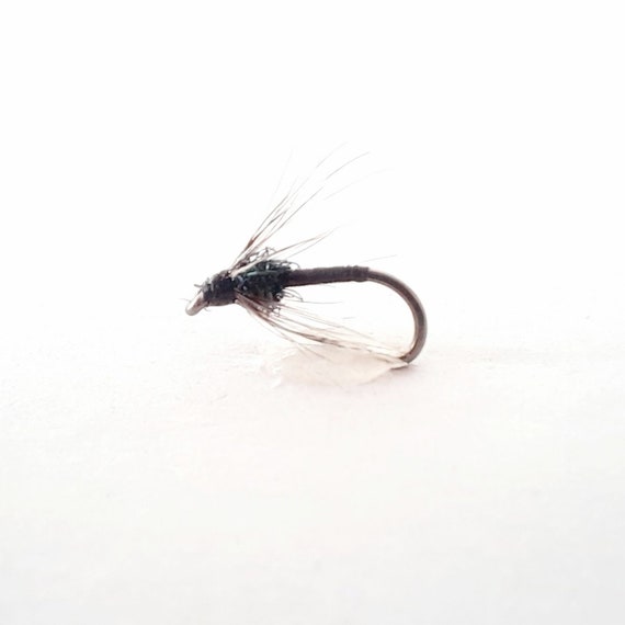 4 - Black Soft Hackle - Wet Flies. Midges and Emergers. Fly Fishing Flies.  Nymphs. Colorado Trout Flies. Best Soft Hackle Flies.