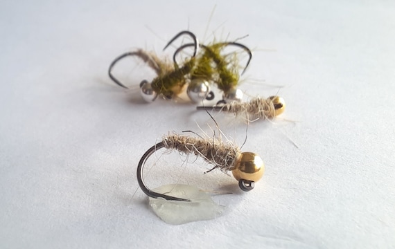 Walt's Worm Jig Euro Fly Fishing Caddis  Colorado Trout Bead Head