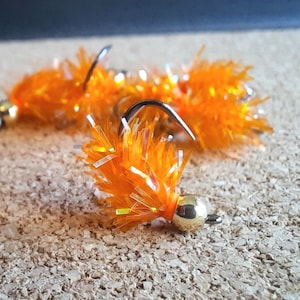 6 - BH Estaz Egg Fly - Steelhead and Trout Eggs. Fly Fishing Egg Patterns.