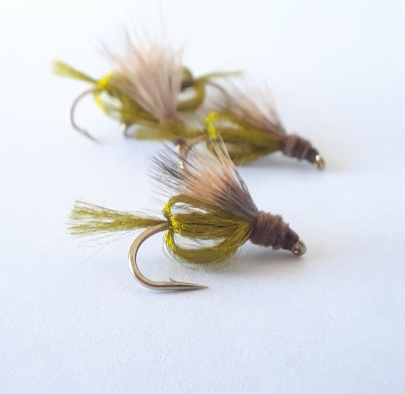 4 Sparkle Emerger Caddis Pupa. Trout Flies. Colorado Etsy