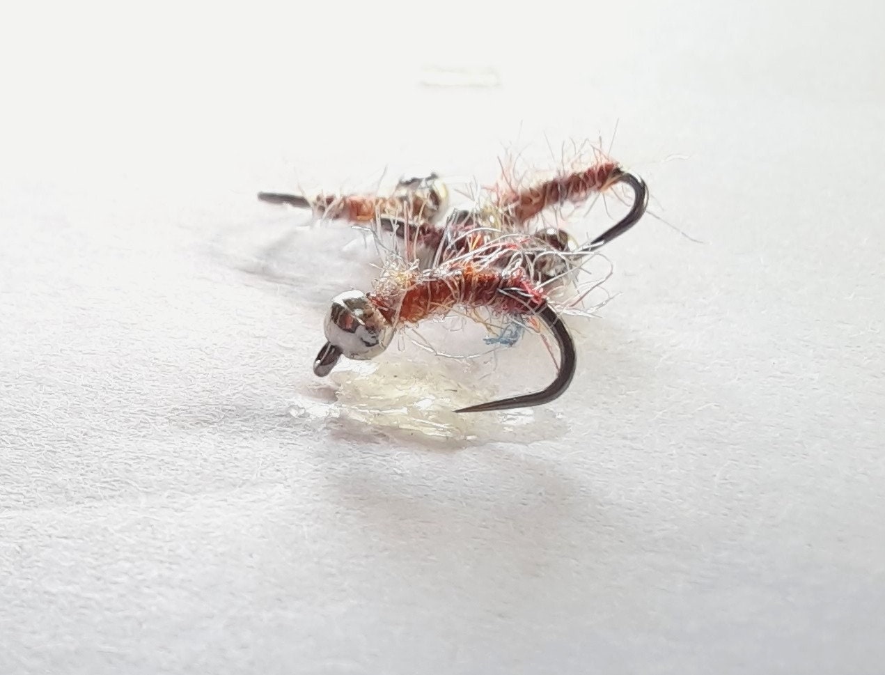 4 - Tungsten Rainbow Sowbug - Barbless Scuds. Tailwater Trout Flies. Fly  Fishing Flies.