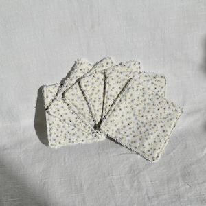 Reusable Makeup Remover Face Pads/Reusable Cotton Pads/Eco Makeup Wipes/Washable Makeup Pads/Reusable Face Wipes/Reusable Facial Rounds