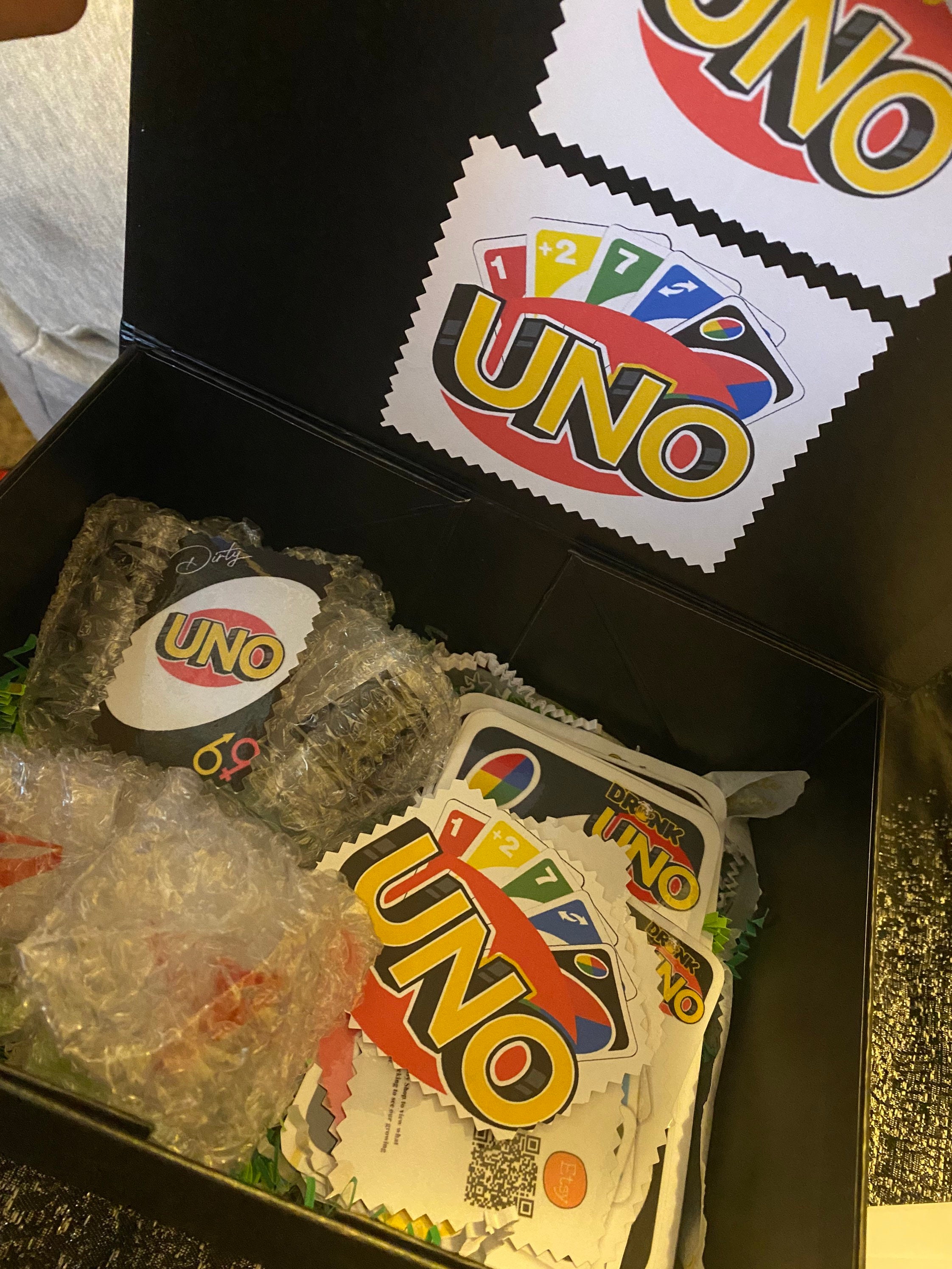 Uno Triple play gift set Kinky Drunk and Smokers Uno all in Etsy