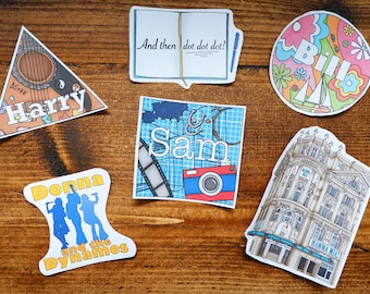 Mamma Mia! The Musical Stickers | 6 Pack