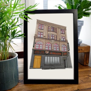 Bonnie & Clyde The Musical West End Digital Art Print A4 A5 Arts Theatre London