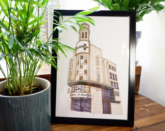 Book of Mormon West End Digital Art Print A4 A5 Prince of Wales Theatre London