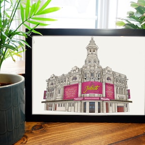 And Juliet, & Juliet West End Digital Art Print A4 A5 Shaftesbury Theatre London
