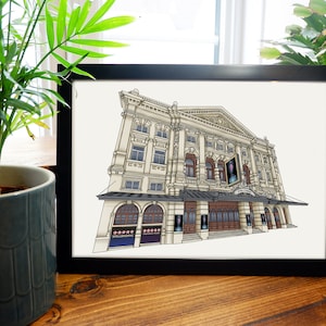 Ocean At The End of the Lane, West End Digital Art Print A4 A5 Noel Coward Theatre London