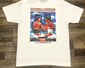 Vintage Boxer Printed Charcoal T-Shirt