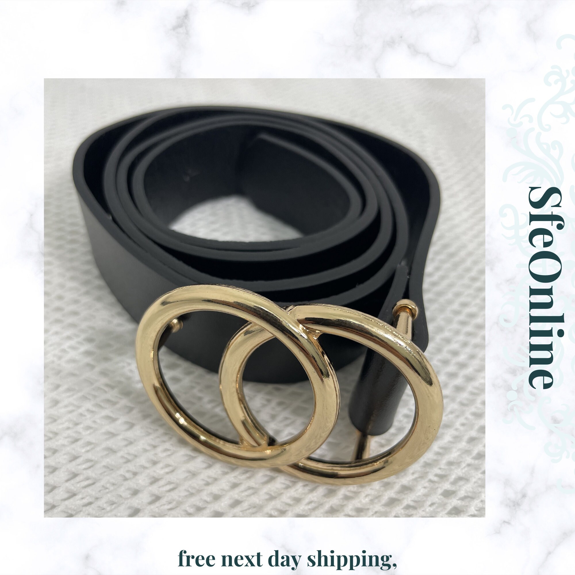 Two circle clearance belt brand