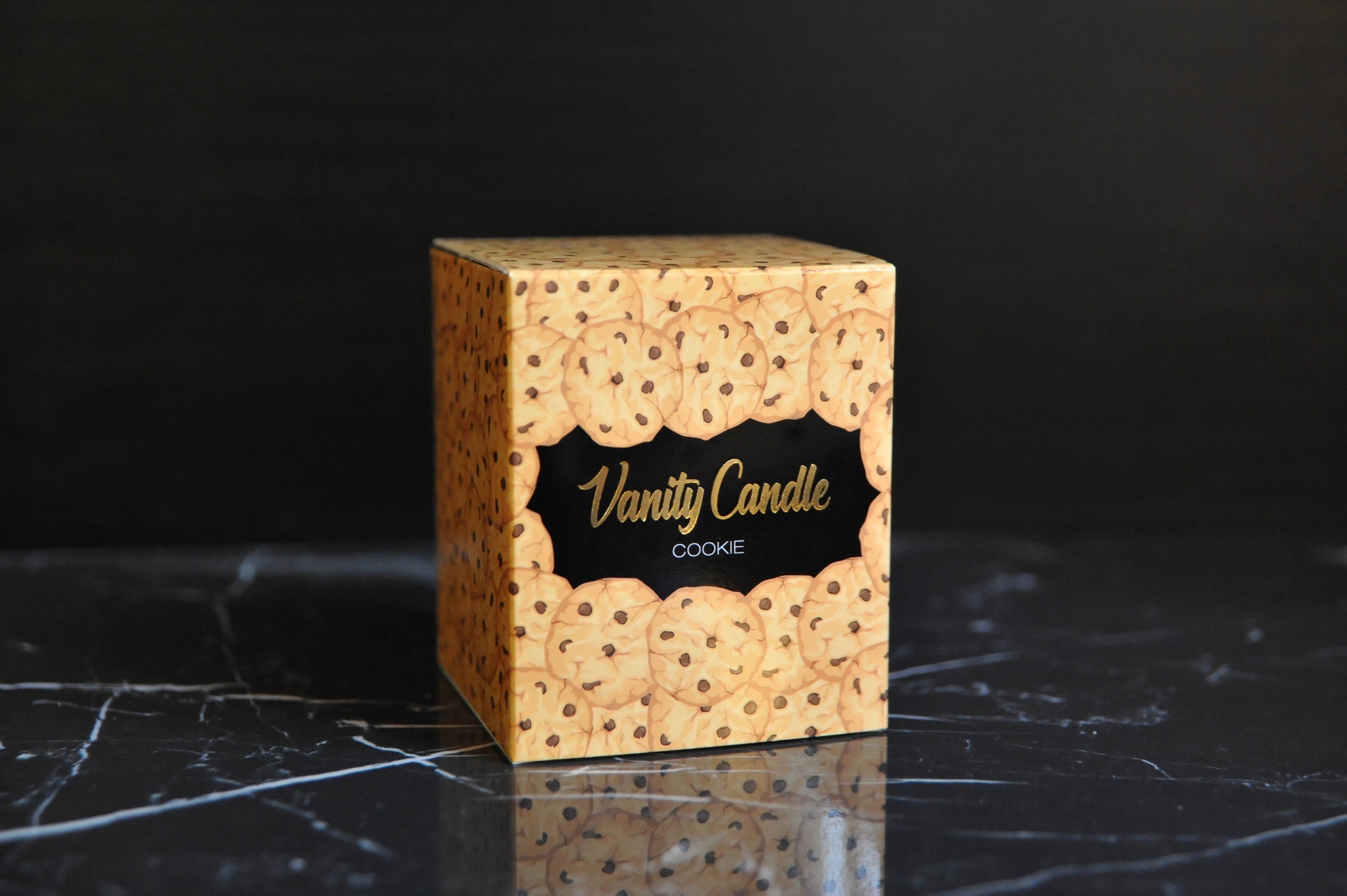 Bougie Cookie Cire de Soja Fait Main