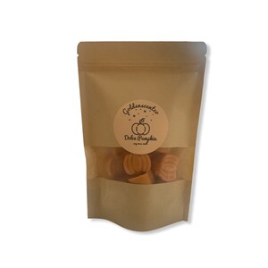 Dolce Pompoengeur Soy Wax Melts| pompoenvormige waxmelts| Zak was van 7 oz