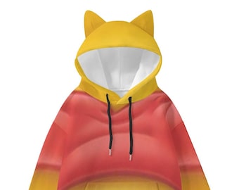 Winnie the Pooh Adult Hoodie with Ears Size S-5XL by Smart Babys