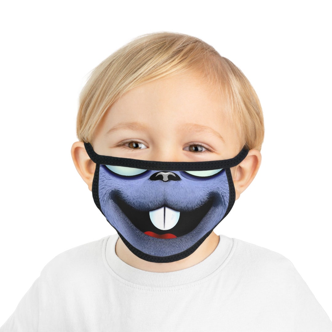 Kid's Face Mask Lemmings by Smart Babys Etsy