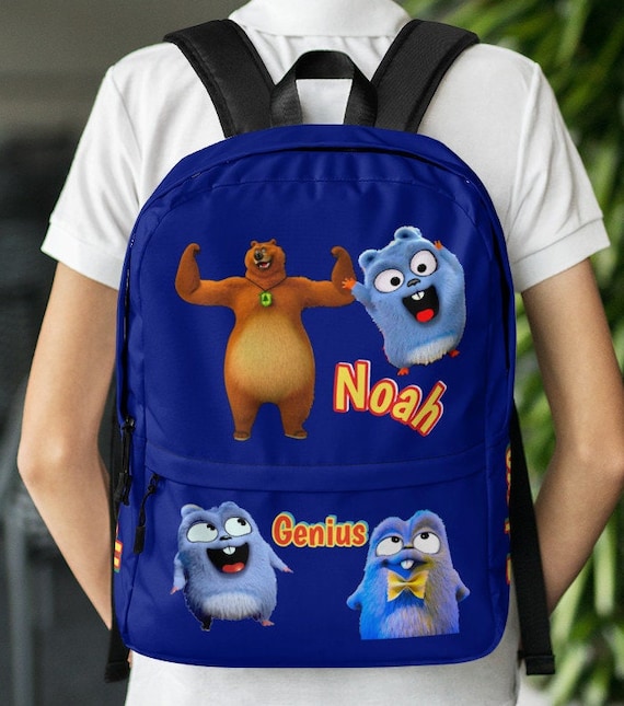 Lemming Costume Kids Grizzy Lemmings Personalized Backpack W - Etsy