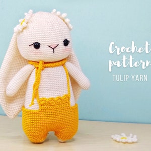 Bunny amigurumi pattern | Rabbit pattern | PDF crochet pattern