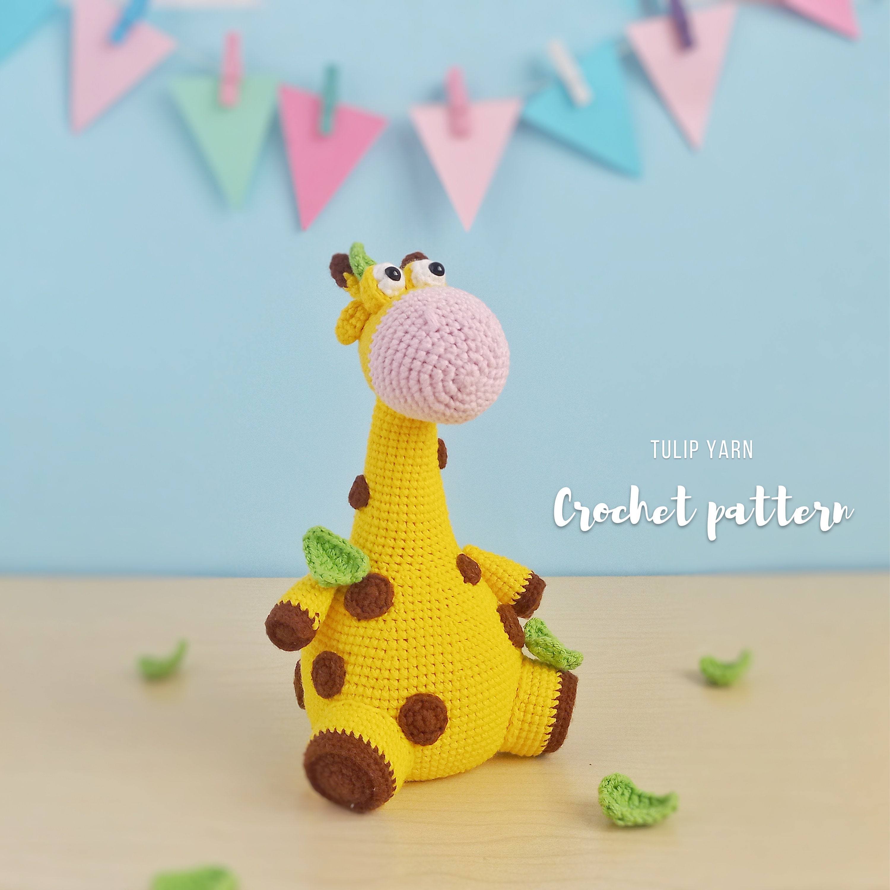 Amigurumi Giraffe Pattern Giraffe Crochet Pattern Handmade Etsy