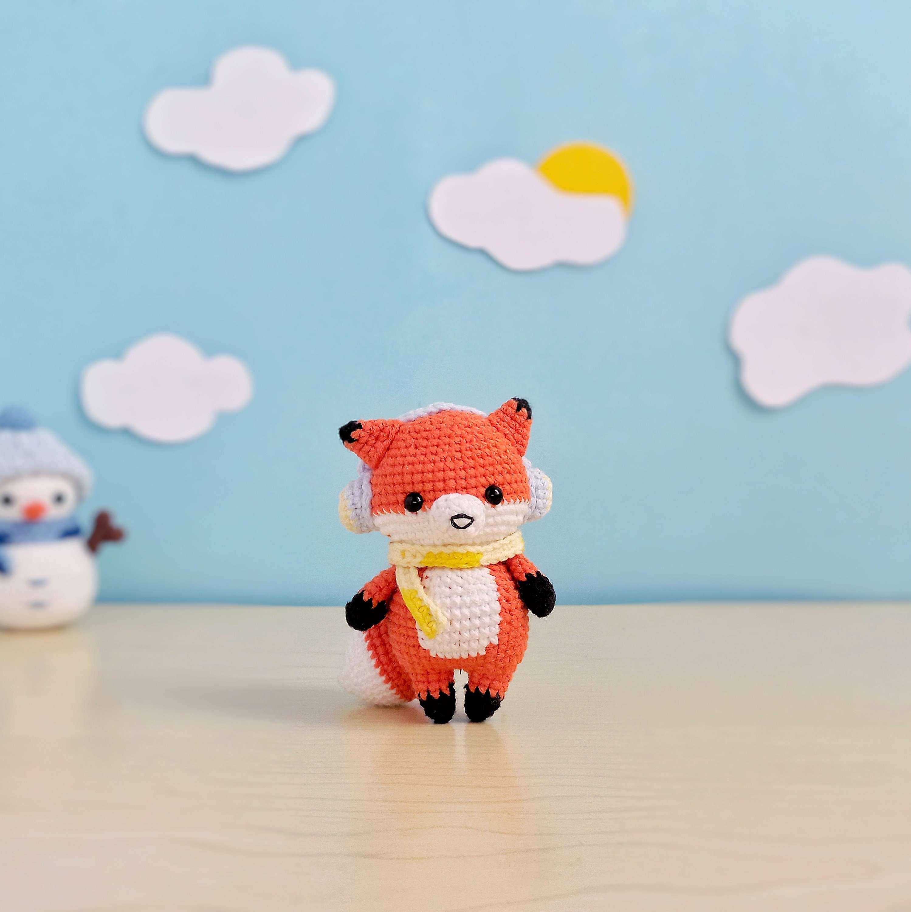 Kito the Fox Amigurumi Kit