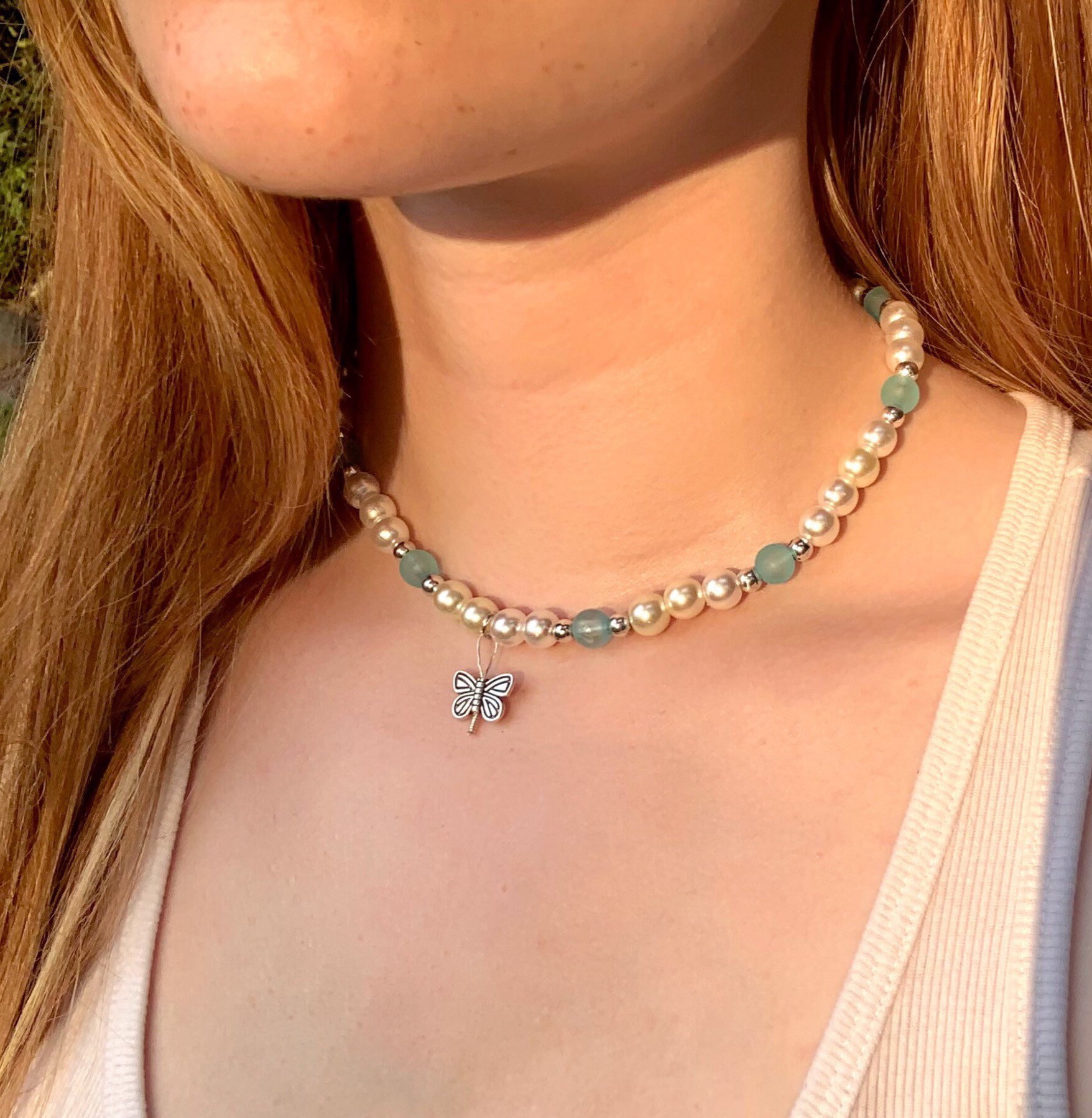 Brandy melville store angel necklace