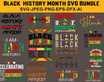 Black history month svg bundle, Black History SVG Bundle, Black History Png, Black History Svg, Black Culture,Black People,Black History png