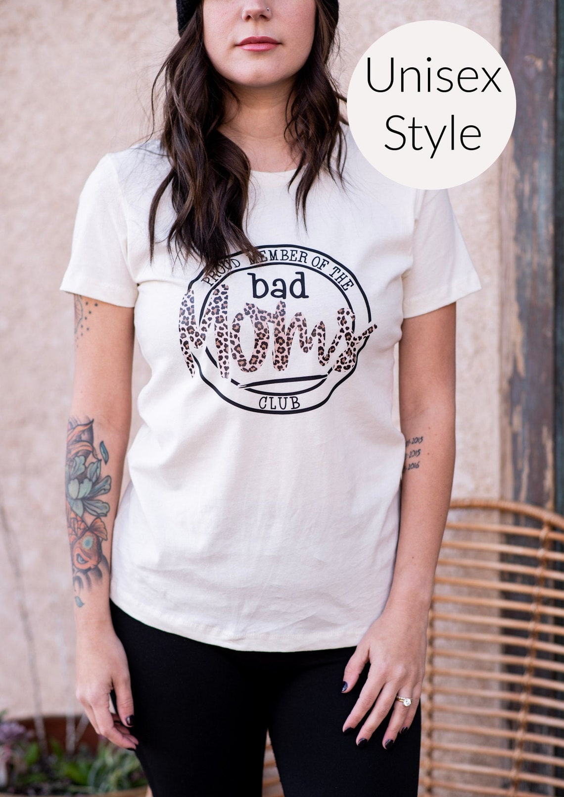 Bad Moms Club Unisex Trendy mom tee shirt Badass mom mom | Etsy
