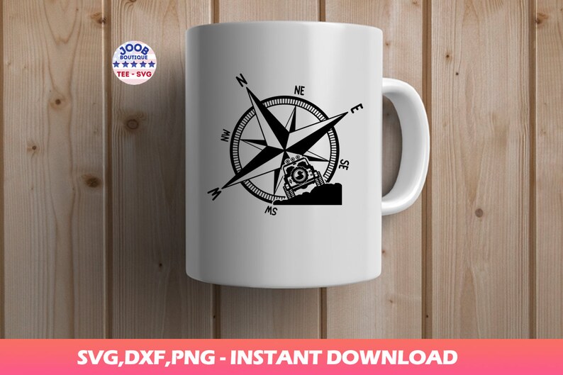 Compass Duck off Road Car Svg,off Road Mountain Svg,compass Rose ...
