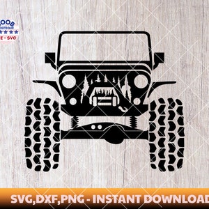 US Off-roading svg, US Offroad png, 4WD offroad SVG, Amarican car png,4x4 offroad Clip art,4wd car png,forest svg, Adventure png, Silhouette