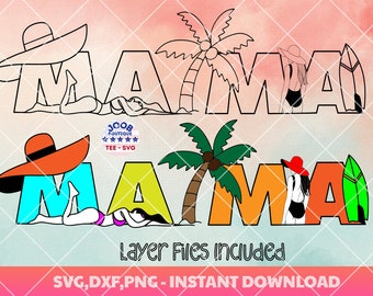 Mama svg,summer Mama PNG, Retro Mama Png, Groovy Boho Sublimation,Mom Png, Mama Shirt Design, Sublimation Png, Mothers day for wife,Cricut