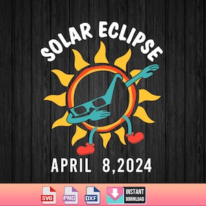 Amerika totaliteit 04.08.24 SVG, deppen zon zonsverduistering 2024, totale zonsverduistering 2024, verborgen maan, 8 april 2024 SVG, totaliteit 8 april, Cricut