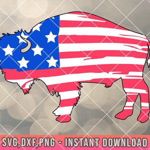 American Buffalo svg, American Flag Bison svg, Buffalo SVG, Buffalo Forest svg, Mountains svg, 4th of july svg,Bison svg, Hiking svg, Cricut