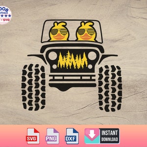 Pato offroad americano Svg, amante de pato, Você é pato svg, bandeira dos EUA, terreno dos EUA, design divertido offroad, onda de pato Offroad, 4x4 offroad Clip art, Cricut