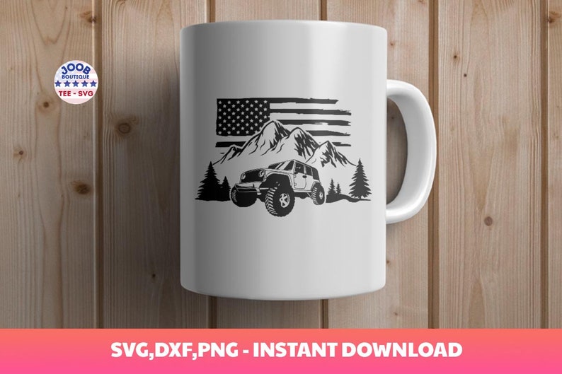 American offroad Svg,terrain Graphics,USA Flag,US terrain,offroad Silhouette,Amarican Flag , 4x4 offroad Clip art,Flag Usa,Cricut Silhouette image 8