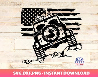 American Classic offroad Svg, US duck png, Hiking Design,Adventure  Offroad,USA Flag, Amarican Flag offroad,offroad 4x4,Duck png,4wd Cricut