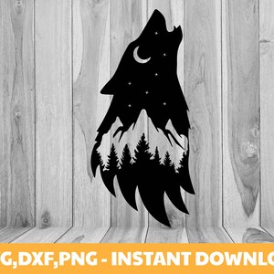 Wolf SVG,Mountain Wolf svg,Wolf png,Animal png,Forest Svg, nature svg, Hunting svg, Camping clipart, Fall svg,adventure,Mountain Wolf,Cricut