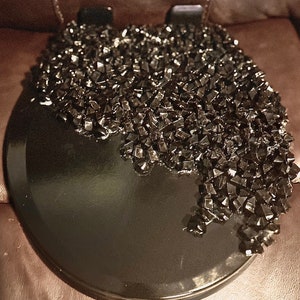 Black Beauty Glam toilet seat