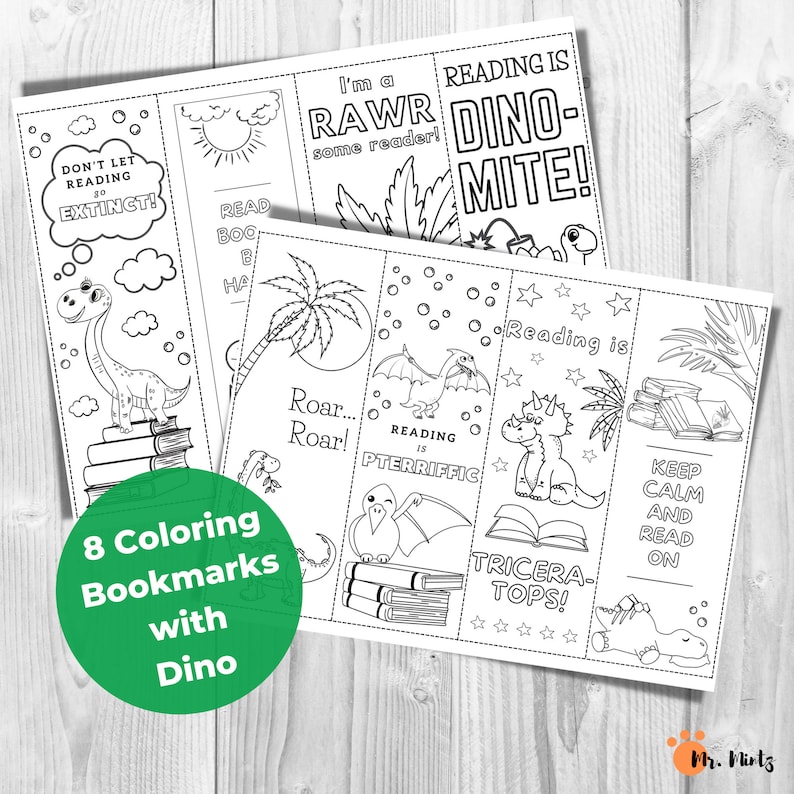 printable bookmarks with quotes to color cute coloring etsy