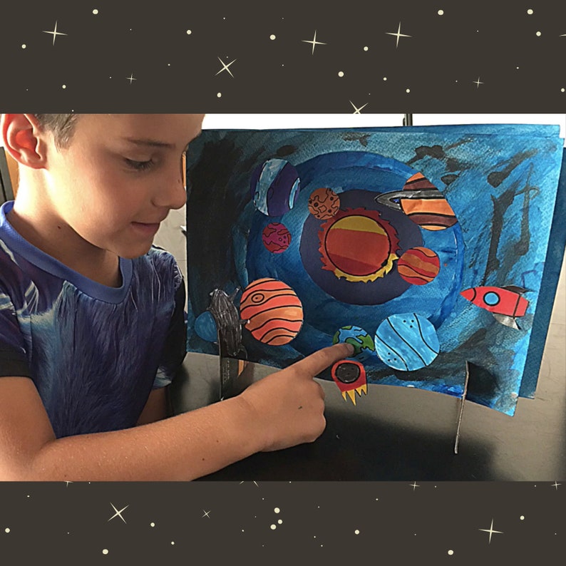 Solar System Model | Planets Printable | Solar System Printable ...