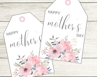 Mother's Day Gift Tags | Printable Mothers Day Treat Tags | Mothers Day Tags | Happy Mothers Day Tags | Mother Treat Tags | Mom Gift Tags