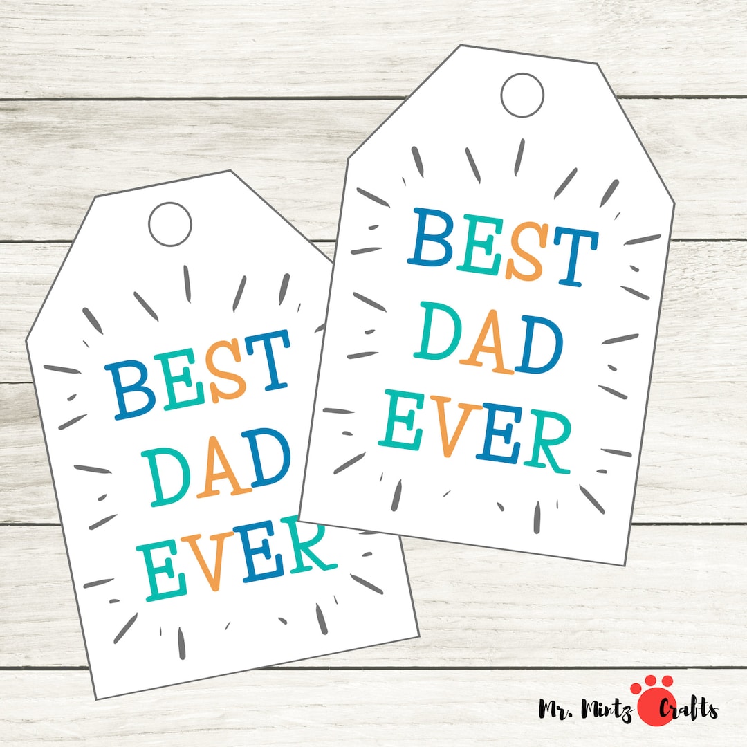 Father's Day Gift Tags for Church Gifts | Printable Fathers Day Treat ...