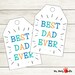 Father's Day Gift Tags for Church Gifts Printable Fathers Day Treat ...