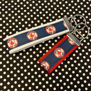 Llavero o pulsera de béisbol de Boston personalizado: regalo bordado