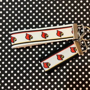 Personalized  College / University  inspired Key Fob  or  Wristlet  - 2 sizes available  ** Free Embroidery**