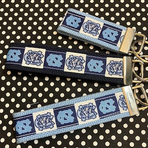 Personalized College / University  inspired Key Fob  or  Wristlet  - 2 sizes available  ** Free Embroidery Available**