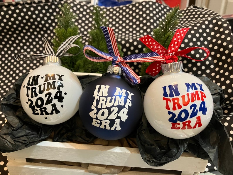 MAGA 2024 TRUMP, in My Trump 2024 Era Ornament, Patriotic, , Political