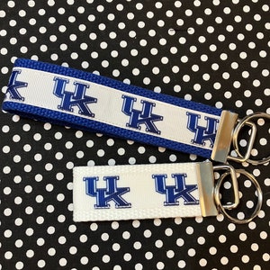 Personalized College / University  inspired Key Fob  or  Wristlet  - 2 sizes available  ** Free Embroidery**