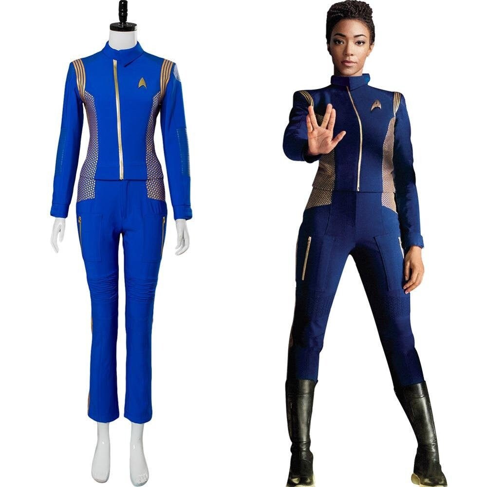 Star Trek Discovery Michael Burnham Cosplay Costume Uniform | Etsy