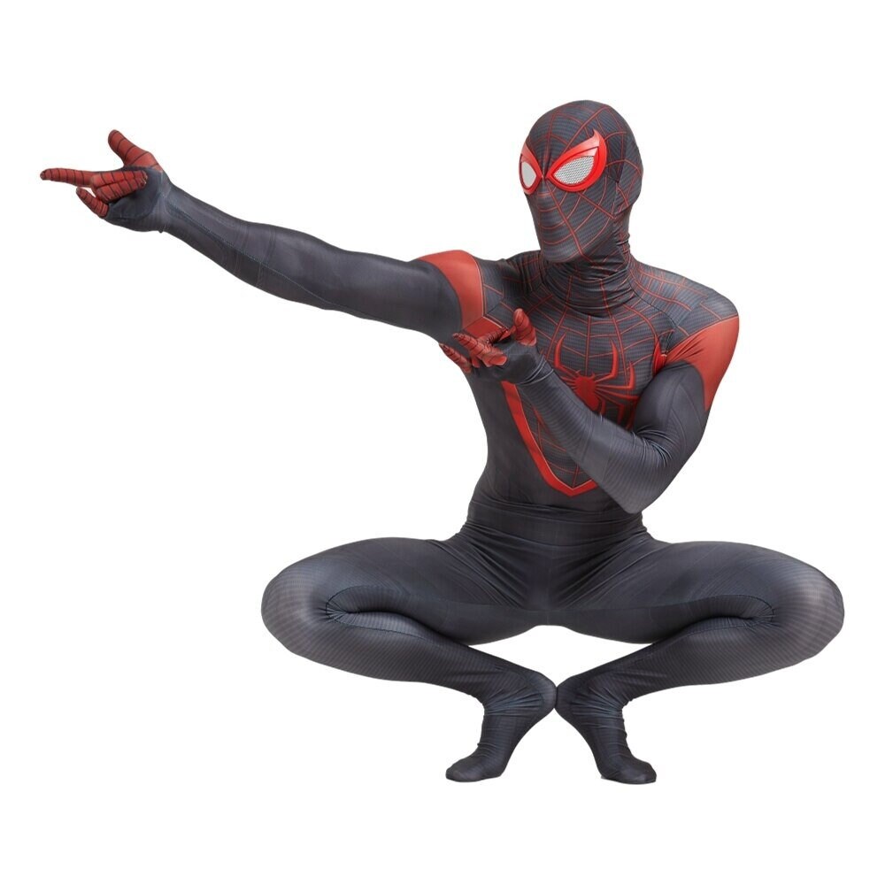 YME Superhero Spider-Man:Miles Morales Costume for Kids,Spiderman:Far from Home Cosplay Costumes for Boys YME Superhero Spider-Man:Miles Morales Costume for Kids,Spiderman:Far from Home Cosplay Costumes for Boys