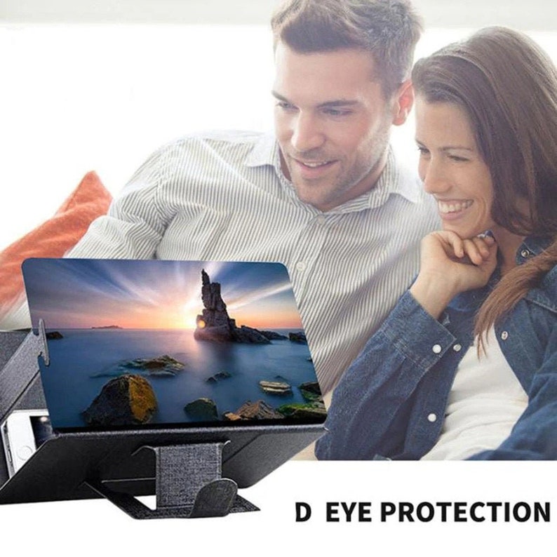 Phone Screen Magnifier 3D Enlarger Magnifying Video Amplifier Etsy